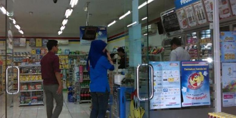 Ilustrasi gerai Indomaret.