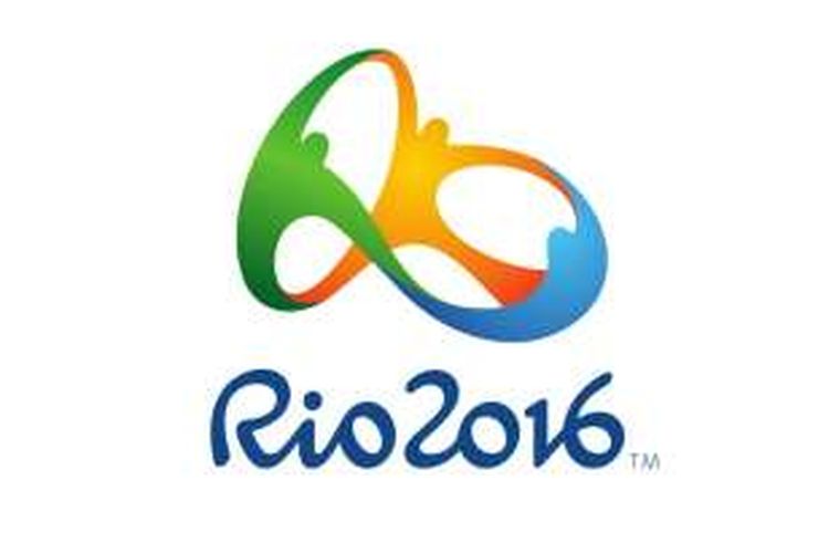 Logo Olimpiade 2016 di Rio de Janeiro, Brasil.