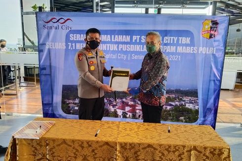 Sentul City Hibahkan Lahan 7,1 Hektar untuk Pusdiklat Mabes Polri
