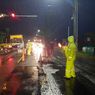 Banjir di Jalan Nasional Menuju Bandara YIA, Kendaraan Memadat dan Sempat Tersendat
