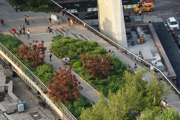 The High Line, Manhattan, New York. 