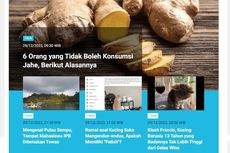 [POPULER TREN] Orang yang Tidak Boleh Konsumsi Jahe | Daftar Produk Kosmetik Ilegal