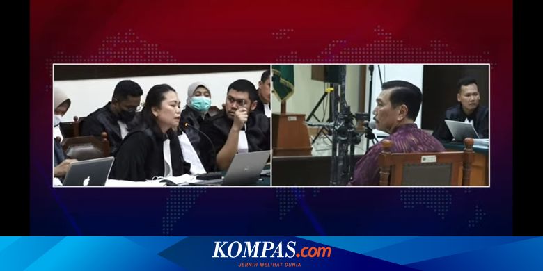 Ini Jawaban Luhut Saat Kuasa Hukum Haris-Fatia Tanya soal Rangkap 15 Jabatan