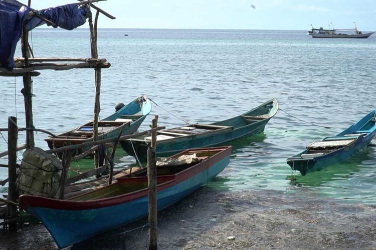 Seorang warga Desa Ambuau Indah, Kecamatan Lasalimu Selatan, Kabupaten Buton, Sulawesi Tenggara, tewas diterkam buaya, Rabu (20/4/2022) dinihari. Korban diterkam buaya saat sedang mencari ikan bersama empat orang warga lainnya di laut dekat perkampungan warga.