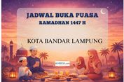 Jadwal Buka Puasa Kota Bandar Lampung Hari Ini, Jumat 20 Februari 2026