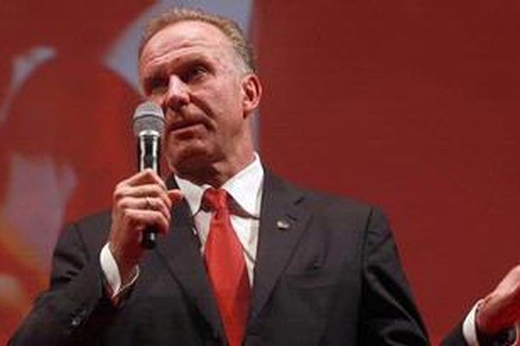 CEO Bayern Muenchen Karl-Heinz Rummenigge.