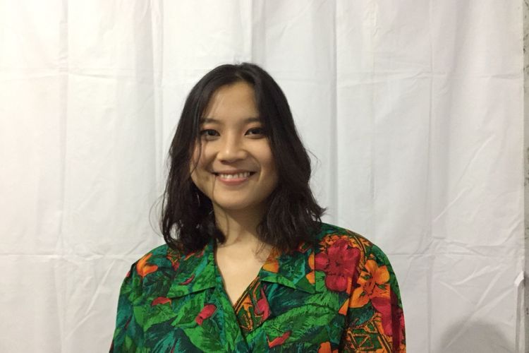 Penyanyi Danilla Riyadi saat ditemui usai manggung di Joyland Festival, Nusa Dua, Bali, Jumat (25/3/2022).