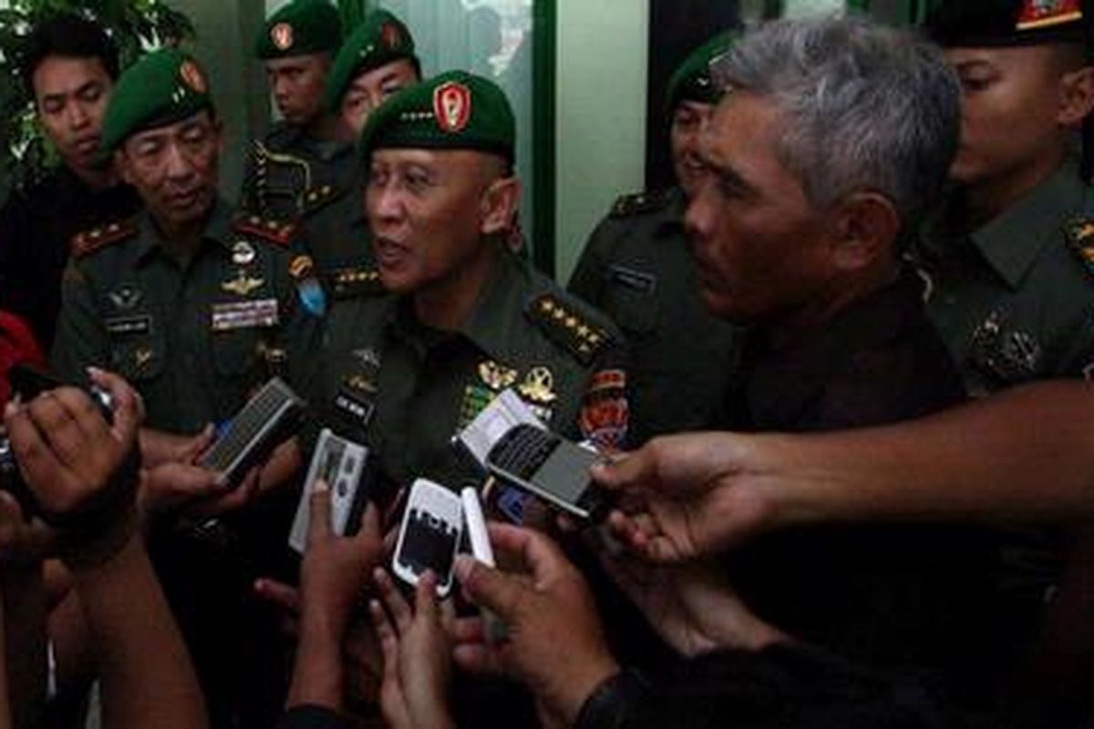 Kepala Staf TNI Angkatan Darat Jenderal Pramono Edhie Wibowo.