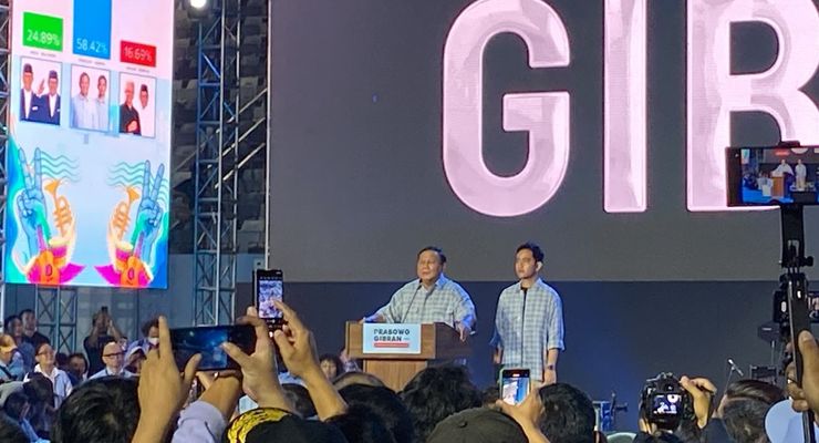 Pidato Prabowo-Gibran Tanggapi Hasil "Quick Count": Janji Rangkul Semua, Bakal Sowan ke Anies dan Ganjar