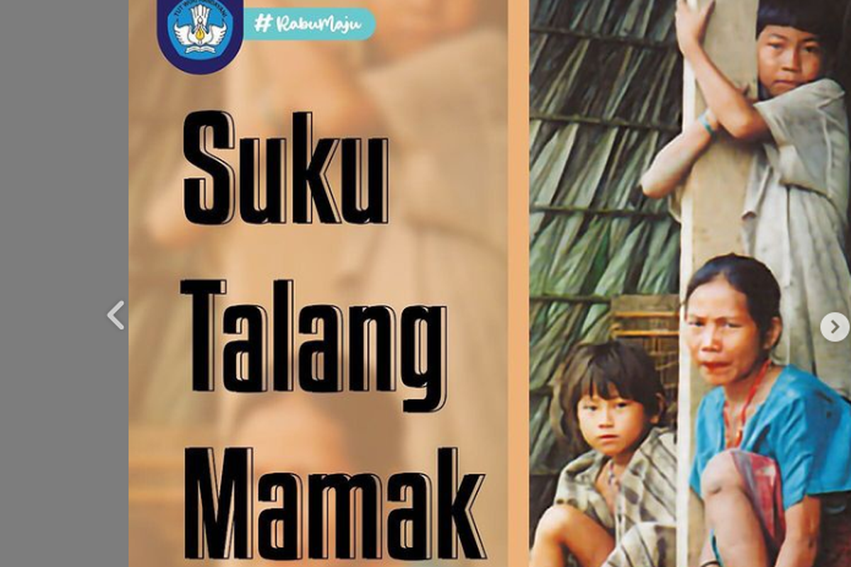 Suku Talang Mamak merupakan suku asli dari Indragiri, Riau