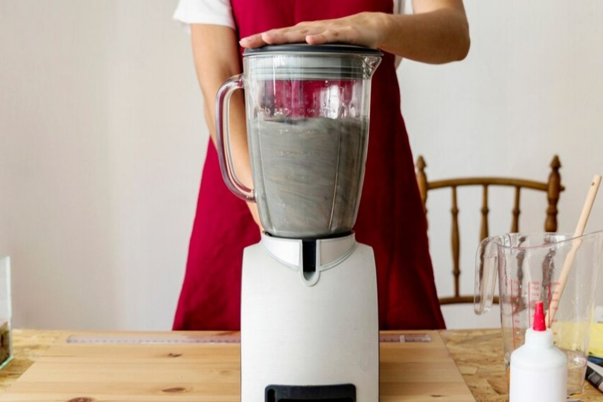 Ilustrasi menggunakan blender