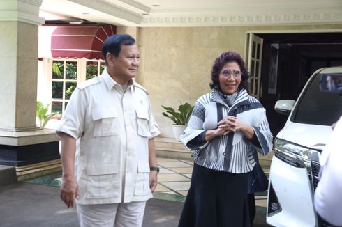 Temui Menhan Prabowo, Susi Pudjiastuti: Yang Ganggu Pertahanan Indonesia Kita Tenggelamkan