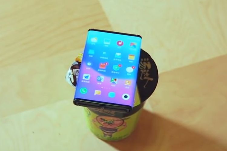 Ilustrasi ponsel lipat Xiaomi