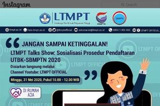 Calon Mahasiswa, Ikuti Sosialisasi UTBK-SBMPTN 2020 Hari Ini Pukul 10.00 WIB