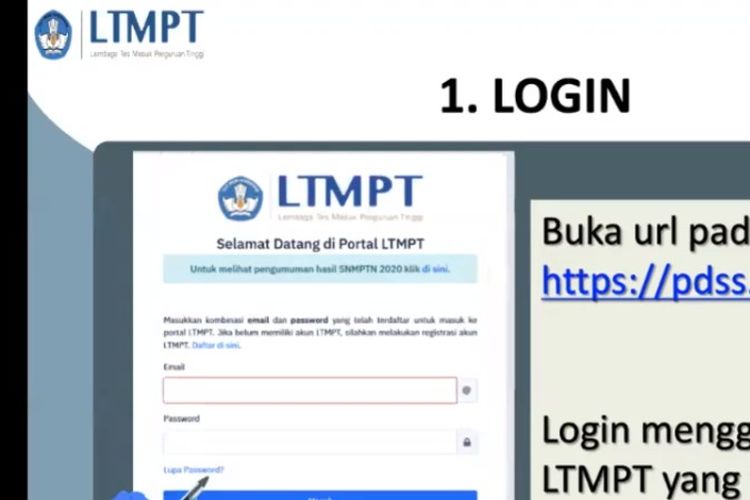 Ketua LTMPT Prof Moh Nasih memaparkan mengenai tahapan SNMPTN 2021, jika tidak punya akun LTMPT maka tak bisa daftar.