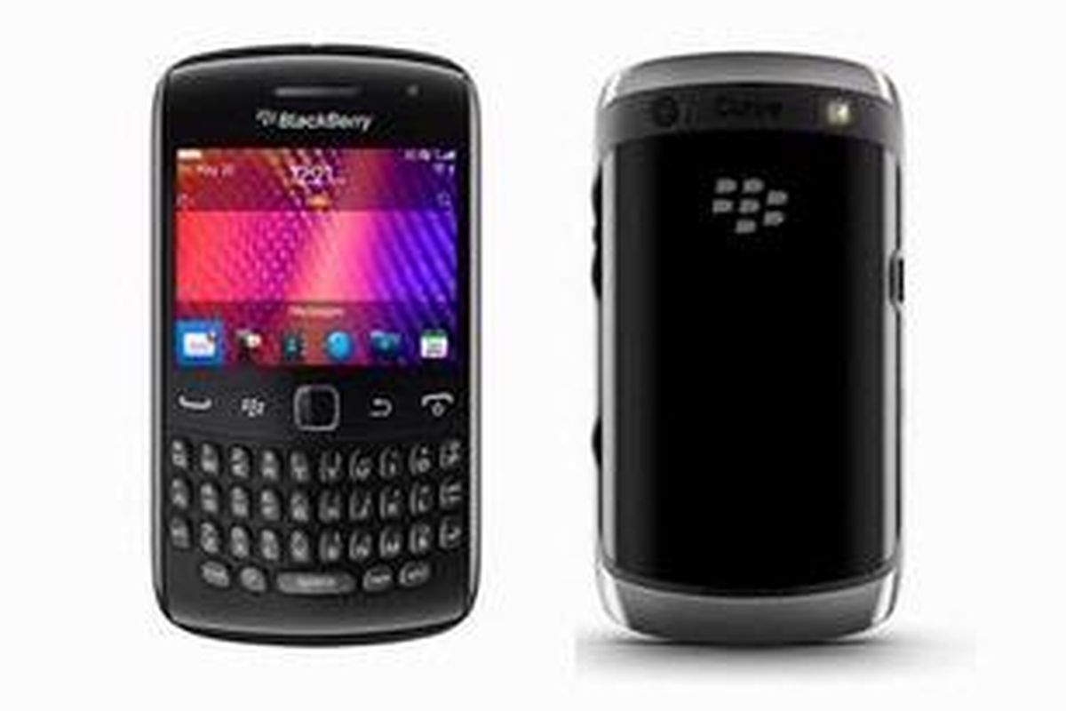 BlackBerry Curve baru yang sudah menggunakan OS 7.