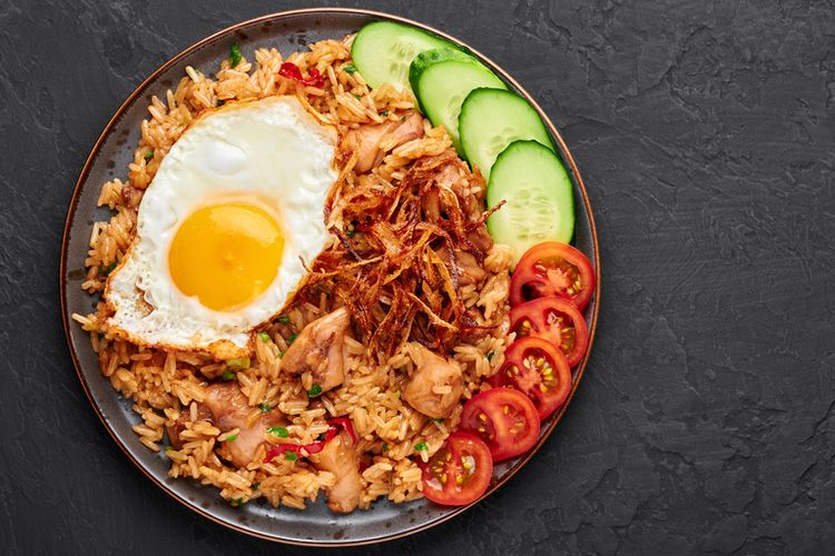 Nasi goreng gila. 