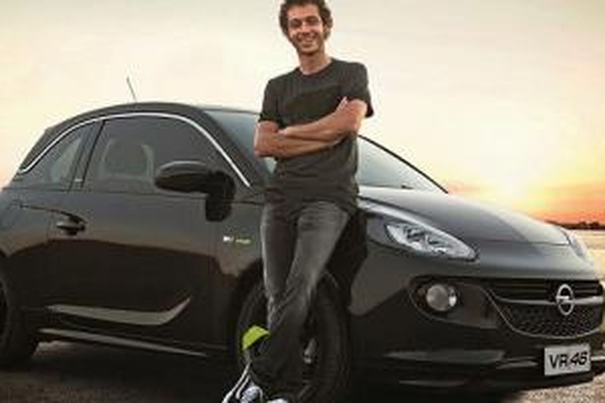 Opel Adam VR46 dan segenap ciri khas Valentino Rossi.