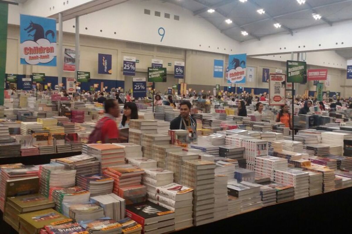 Pameran buku Big Bad Wolf 2018 di ICE, BSD