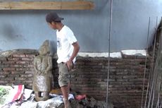 Gali Tanah untuk Pondasi Rumah, Warga Pinrang Temukan Arca 200 Kg