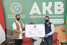 BNPB Beri Bantuan 2 Juta Masker untuk Jawa Barat