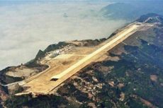 China Bangun Bandara di Puncak Gunung