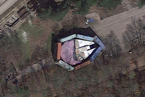 Google Maps Ungkap Persembunyian Pesawat Rahasia 