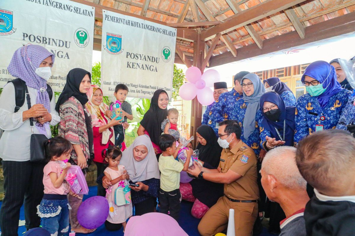 Wakil Wali Kota Tangsel Pilar Saga Ichsan mengatakan pemerintah kota Tangsel berencana mendirikan pos gizi di setiap kelurahan yang ada di Kota Tangsel. Hal itu ia sampaikan dalam keterangan tertulisnya pada Selasa (18/10/2022).