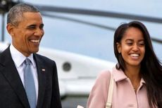 Obama Antar Putri Sulungnya Masuk Kampus Harvard