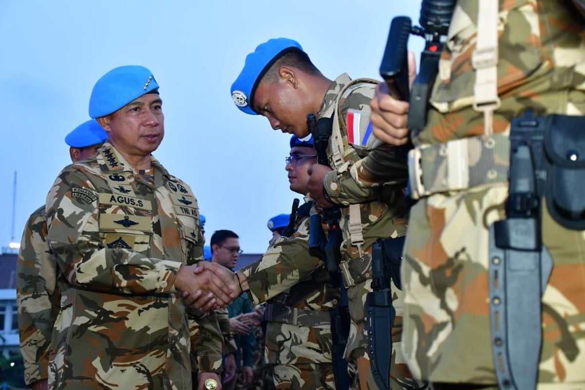 Panglima TNI Apresiasi 1.087 Prajurit Usai Misi Perdamaian PBB di Lebanon