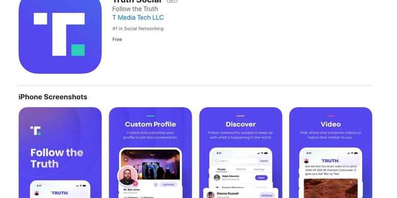 Info Terkini, Media Sosial Buatan Donald Trump Sudah Bisa Diunduh di App Store