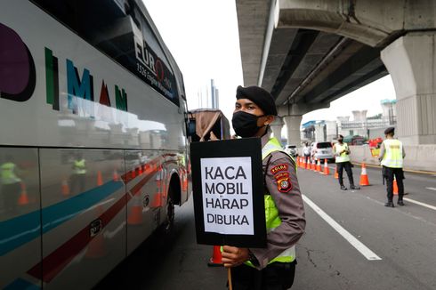 Mudik Dilarang, Kendaraan yang Keluar Jakarta via Tol Mulai Menurun