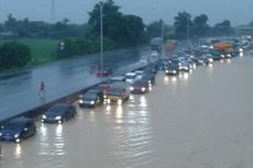 Soal Banjir di Tol Jakarta-Cikampek, Puradelta Tunggu Perizinan Perbaikan Drainase
