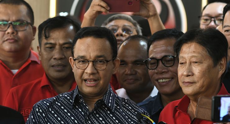 Pertemuan Anies Baswedan dengan Pejabat DPD PDI-P DKI Jakarta, Bahas Pilkada 2024