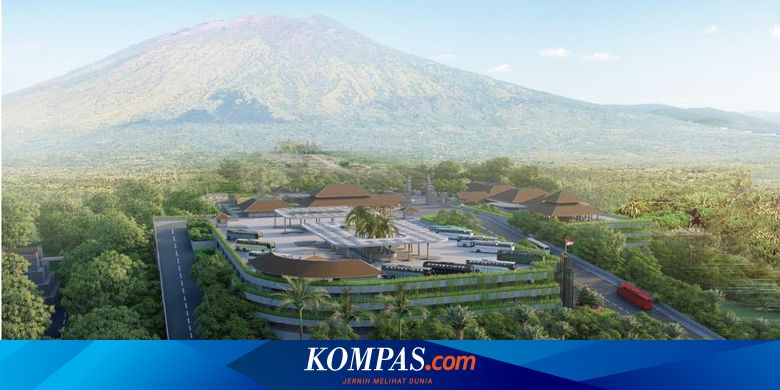 Gedung Parkir Kawasan Wisata  Religi Pura Besakih Dibangun 