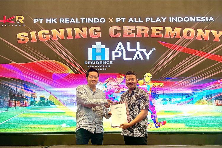 PT Hutama Karya (Persero) melalui PT HK Realtindo atau HKR menjalin kerja sama dengan PT All Play Indonesia dalam membangun dua lapangan mini soccer dan area food court di apartemen kelolaannya.