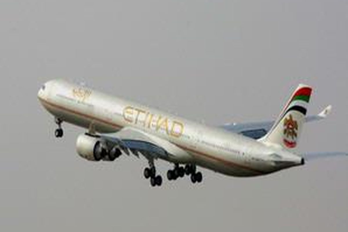 Pesawat Etihad A 340-600