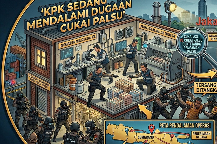 KPK Dalami Informasi Soal Peredaran Cukai Palsu