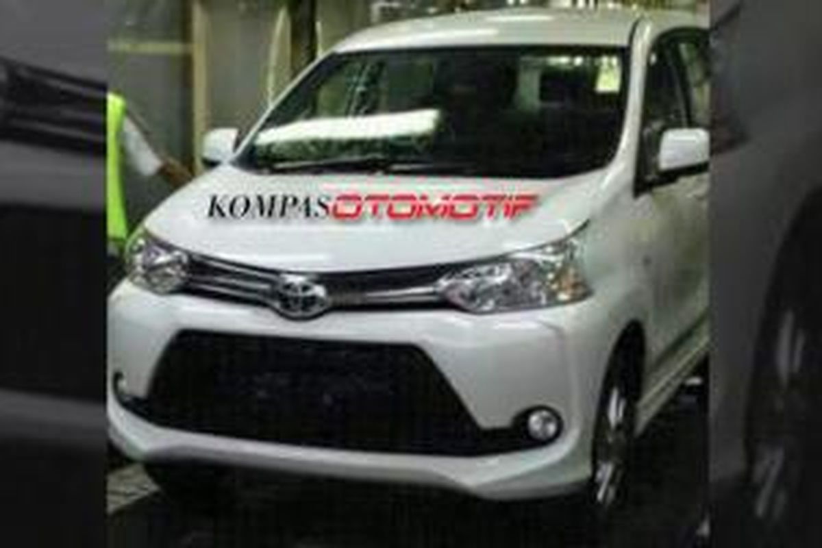 Foto Avanza baru bocor lagi, kali ini direkam dari pabrik Astra Daihatsu Motor.