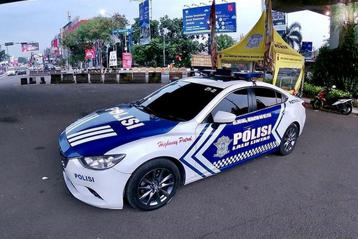 Tampilan baru mobil Patwal