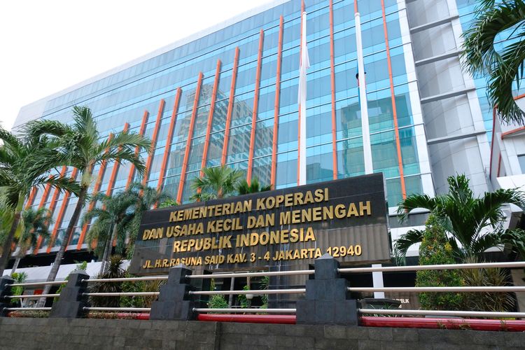 Kantor Kementerian Koperasi dan UKM RI di Jakarta