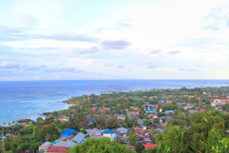 Kota Sabang di Pulau Weh, Aceh.