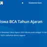 Beasiswa BCA untuk Lulusan SMA, Gratis Biaya Pendidikan, Uang Saku Bulanan, dan Kesempatan Kerja