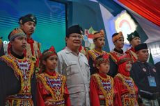 Saat Prabowo Menyaksikan Aksi Pesilat Cilik di Rakernas LDII