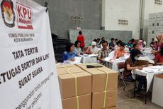 Libatkan 200 Orang, KPU Surakarta Mulai Sortir dan Lipat Surat Suara DPD