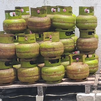 Ilustrasi Tabung Elpiji 3 Kilogram