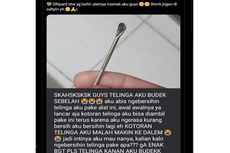 Telinga Jadi Budek Setelah Pakai Korek Kuping? Begini Kata Dokter THT