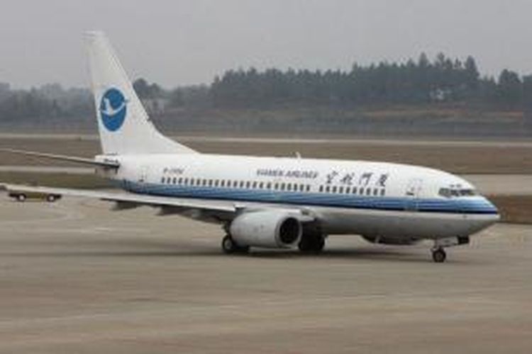 Maskapai penerbangan Xiamen Airlines.