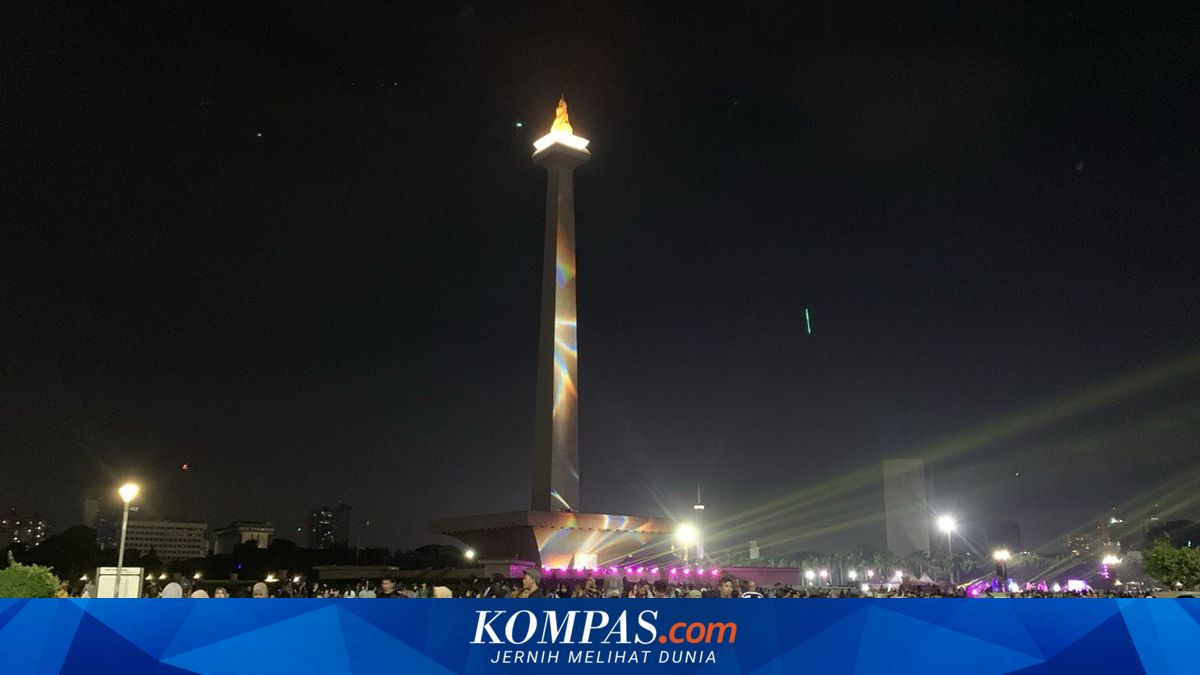 Meriahkan HUT RI, Pesta Rakyat Digelar di Monas dari Siang hingga Malam