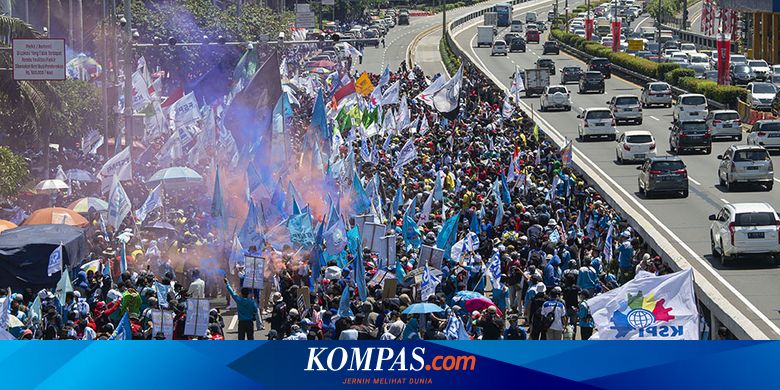Dpr Minta Buruh Tak Demo Ruu Cipta Kerja Ini Tanggapan Serikat Buruh Halaman All Kompas Com
